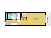 大阪府箕面市箕面5(アパート)の賃貸物件の間取り