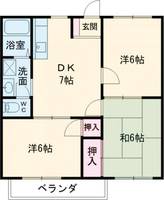 物件の間取り画像