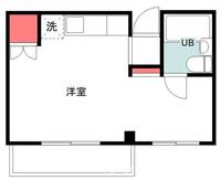東京都中野区大和町2(マンション)の賃貸物件の間取り