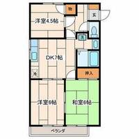 神奈川県大和市南林間8(アパート)の賃貸物件の間取り