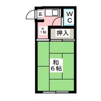 片岡荘の間取り