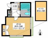東京都世田谷区北沢1(アパート)の賃貸物件の間取り