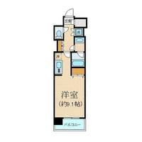 東京都品川区西五反田8(マンション)の賃貸物件の間取り
