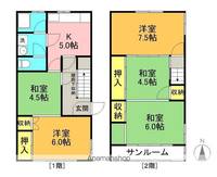 物件の間取り画像
