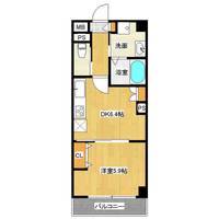 千葉県千葉市中央区今井3(マンション)の賃貸物件の間取り