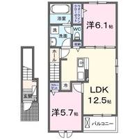 グリシーナの間取り
