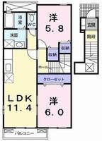 物件の間取り画像