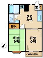 メゾンボナールの間取り