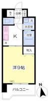 愛媛県松山市山越5(マンション)の賃貸物件の間取り