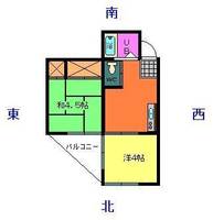 物件の間取り画像