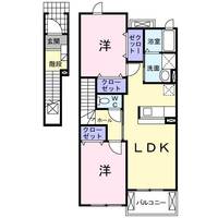 ドミールCの間取り