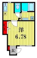 ウエストハイム七里の間取り