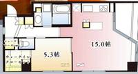 東京都中野区中央5(マンション)の賃貸物件の間取り