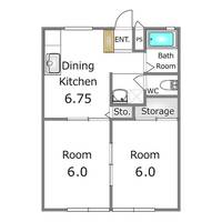 物件の間取り画像