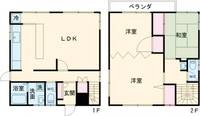 東京都世田谷区東玉川1(一戸建)の賃貸物件の間取り