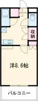アイビス小絹Aの間取り