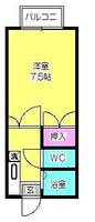 ファーストイン ラフォーレの間取り