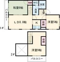 物件の間取り画像