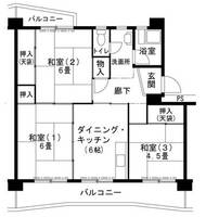 物件の間取り画像