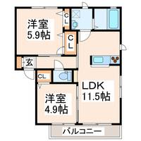 ガーデンコートの間取り