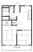 小金井タウンハイツの間取り