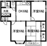 物件の間取り画像