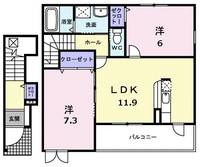 物件の間取り画像