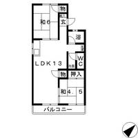 グリーンハイツ塩津の間取り
