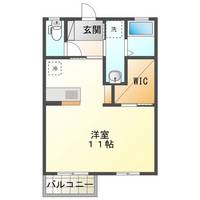 三重県四日市市大字茂福(アパート)の賃貸物件の間取り