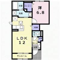物件の間取り画像