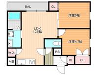 物件の間取り画像