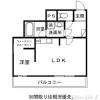 物件の間取り画像