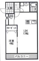 物件の間取り画像