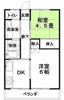 物件の間取り画像