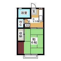 ハイブリッジコーポの間取り