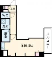 大阪府堺市堺区神明町西1(マンション)の賃貸物件の間取り