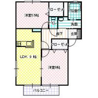 物件の間取り画像