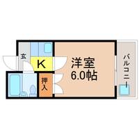 愛知県名古屋市熱田区旗屋2(マンション)の賃貸物件の間取り