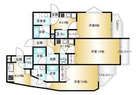 Legato一之江の間取り