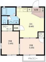 ルミエール二宮の間取り