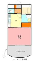 物件の間取り画像