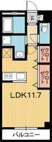 高知県高知市はりまや町2(マンション)の賃貸物件の間取り