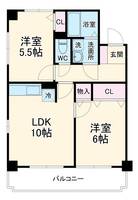 物件の間取り画像