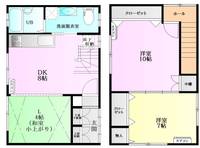 東京都渋谷区富ヶ谷2(一戸建)の賃貸物件の間取り