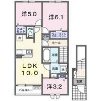 グランツKの間取り