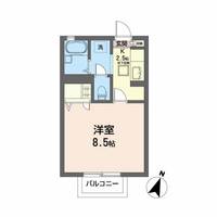 ディアコート宮城野の間取り