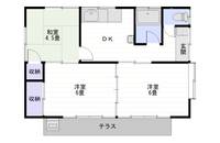 群馬県高崎市新保町(一戸建)の賃貸物件の間取り