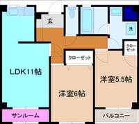 物件の間取り画像