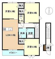 物件の間取り画像