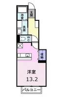 岐阜県岐阜市上土居1(アパート)の賃貸物件の間取り